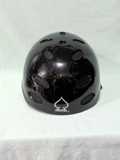 Pro-Tec Ace amp S Small Ski Snowboard Helmet Gloss Black Skateboard Etc!