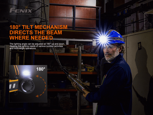 Fenix HM70R triple output 1600 lumen USB-C rechargeable LED headlamp - Picture 5 of 12