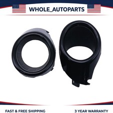 For 2013-2015 Honda Civic Si Front Fog Light Trim Set Left Right Side