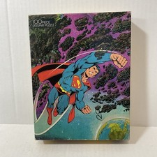 Vintage Superman Jigsaw Puzzle 100 Pieces 1983 Complete