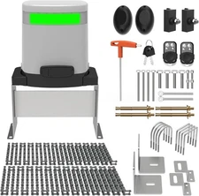 1400lb Chain Drive Sliding Gate Opener,R Sensor & Remote Kits
