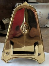 vintage brass mail and card tray