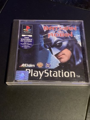 Batman and Robin PS1 ( Mit Anleitung )Gotham Sony PlayStation Ohne Titelbild