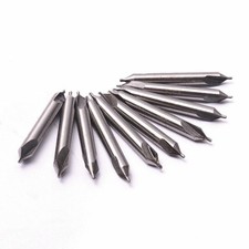 10stk 3mm HSS Zentrierbohrer Kombiniert Center Bohrer Senker Drill Bit Set