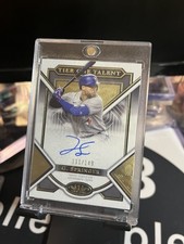 2023 Topps Tier One - Autographs George Springer #T1TA-GSP /149  on card