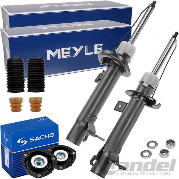2Xmeyle StossdÄMpfer Domlager+Protection KIT Vorne FüR Ford Fiesta V AB 01.2004-image
