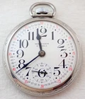 ANTIQUE 16s WALTHAM RIVERSIDE 21 JEWEL RAILROAD POCKET WATCH