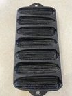 Lodge Vintage Cast Iron 7 Cavity Corn Stick Pan - Pre-Seasoned Cornbread Mold