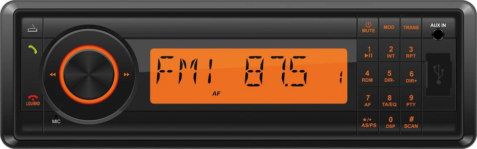 Phonocar VM016 1-DIN Auto/LKW/Bus Autoradio für 12-24V - Bluetooth/USB/SD/DAB+ - Bild 1 von 3