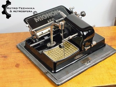 INDEX TYPEWRITER MIGNON 3 /1920/ NO RISK WITH SHIPPING /AUCTIONS FROM RETROSFERA