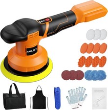 Cordless Buffer Polisher Kit 6-inch Orbital Buffer Polisher 3 Variable Speed