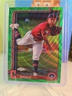 2025 Topps Chrome - Tanner Bibee #236 Green Wave Refractor /99