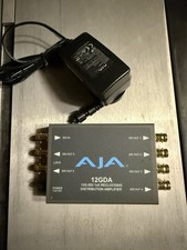 AJA UHD 4K 12GDA 12G-SDI 1x6 Reclocking Distribution Amplifier