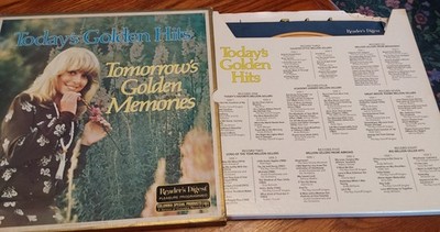 Todays Golden Hits Tomorrows Golden Memories Readers Digest 8 Record Set 1977