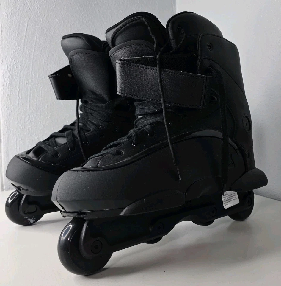 Patines agresivos Remz Hr 2.5 para hombre talla 13 patines en línea negros Foto 3 de 4