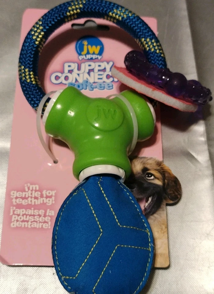 JW Puppy Connects Soft-ee. Juguete para masticar cachorro de dentición Foto 4 de 4