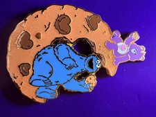 Limited Edition Sesame Street,Care bear Share Bear And Cookie Monster Jumbo Pin
