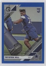 2019 Panini Donruss Optic Rookies Blue Prizm 117/150 Trysten Hill #127 14md