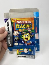 Nicktoons Racing Nintendo Game Boy Advance GBA Box Only No Game