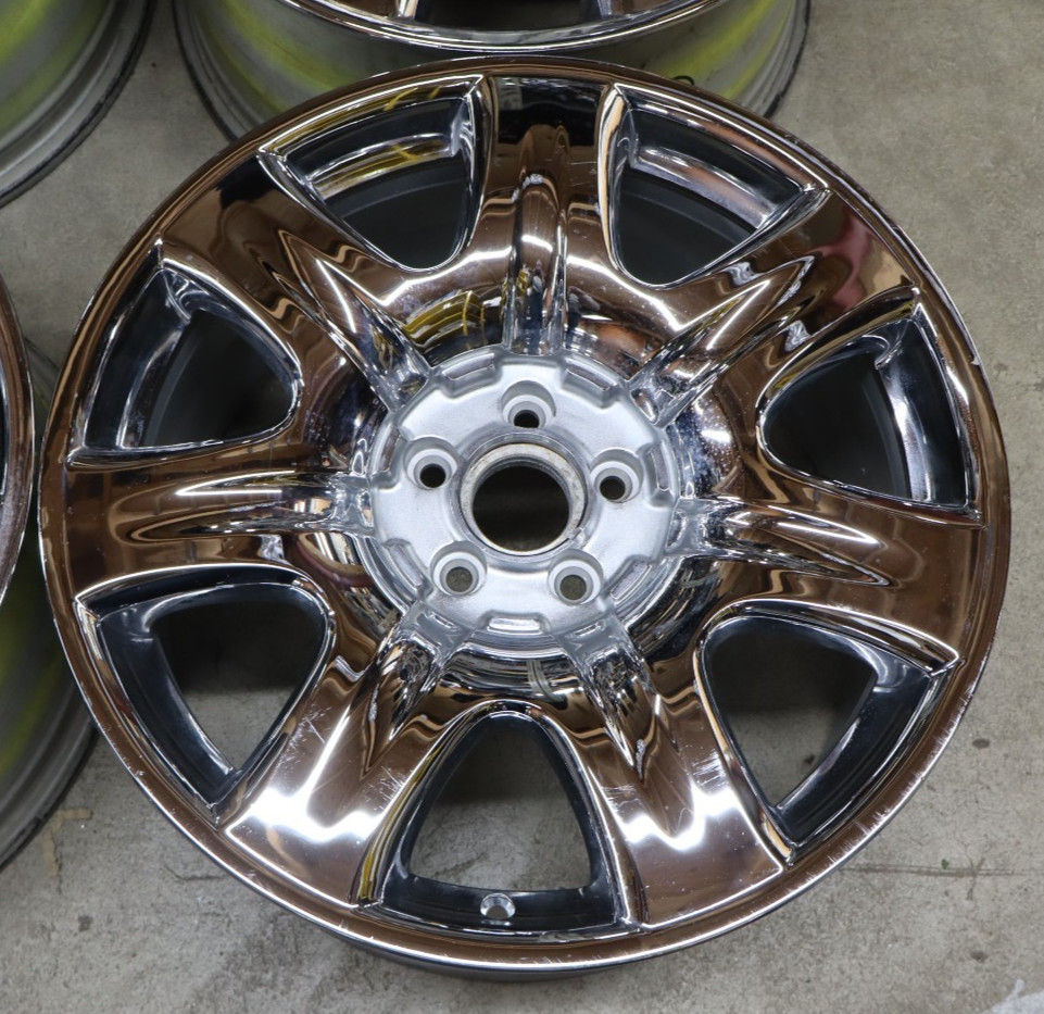 Bentley Continental 2004-2008 19" SET of 4 OEM Wheel Rim CHROME 3W0601025AF