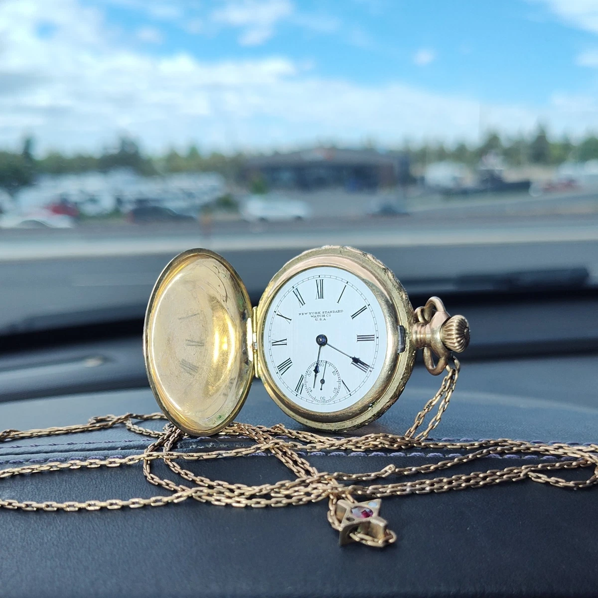 New York Standard Watch Co. Pocket Watch Pocket Watches with 