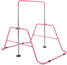Cap Horizontal Adjustable Gymnastics Bar for Kids Foldable Gymnastics Equipmen