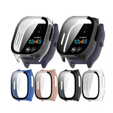 Protective Case All-in-One for Kids Watch PC Tempered Film Case for Gizmo Watch3