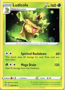 Ludicolo 009/192 Rebel Clash