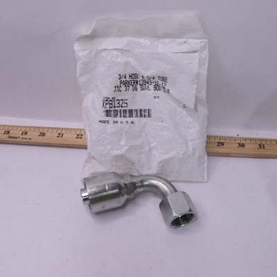 Thread Hydraulic Hose Fitting 3/4'' Hose Diameter KP81325 