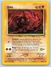 2000 POKEMON NEO GENESIS ONIX 69/111 UNLIMITED C NM A97878 FREE S&H