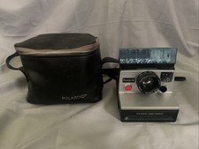 Vintage Polaroid Land Camera Pronto B W/Bag, Manual, Flashbar,  Various Papers