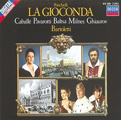 MONSERRAT CABALLE LUCIANO PAVAROTTI NICOLAI GHIAUROV - Ponchielli: La Gioconda