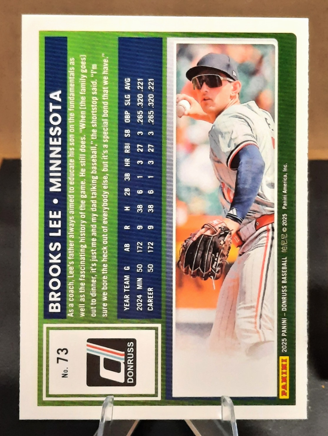 Brooks Lee-2023 Bowman Prospects BCP-31/2025 Topps Heritage #63/2025 Donruss #73 thumbnail 3