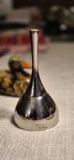 Philippi Design Tischglocke Handglocke Edelstahl hochglanzpoliert Vintage
