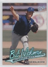 1997 Fleer Ultra Platinum Medallion Edition Bob Wickman #P450 0q3