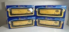 HO Scale Exactrail Lake Erie Franklin & Clarion 50’ 5277 Boxcar LEF Lot Of 4