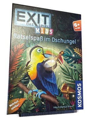 Kosmos EXIT DAS SPIEL KIDS Rätselspaß im Dschungel Brettspiel Escape Game 6+