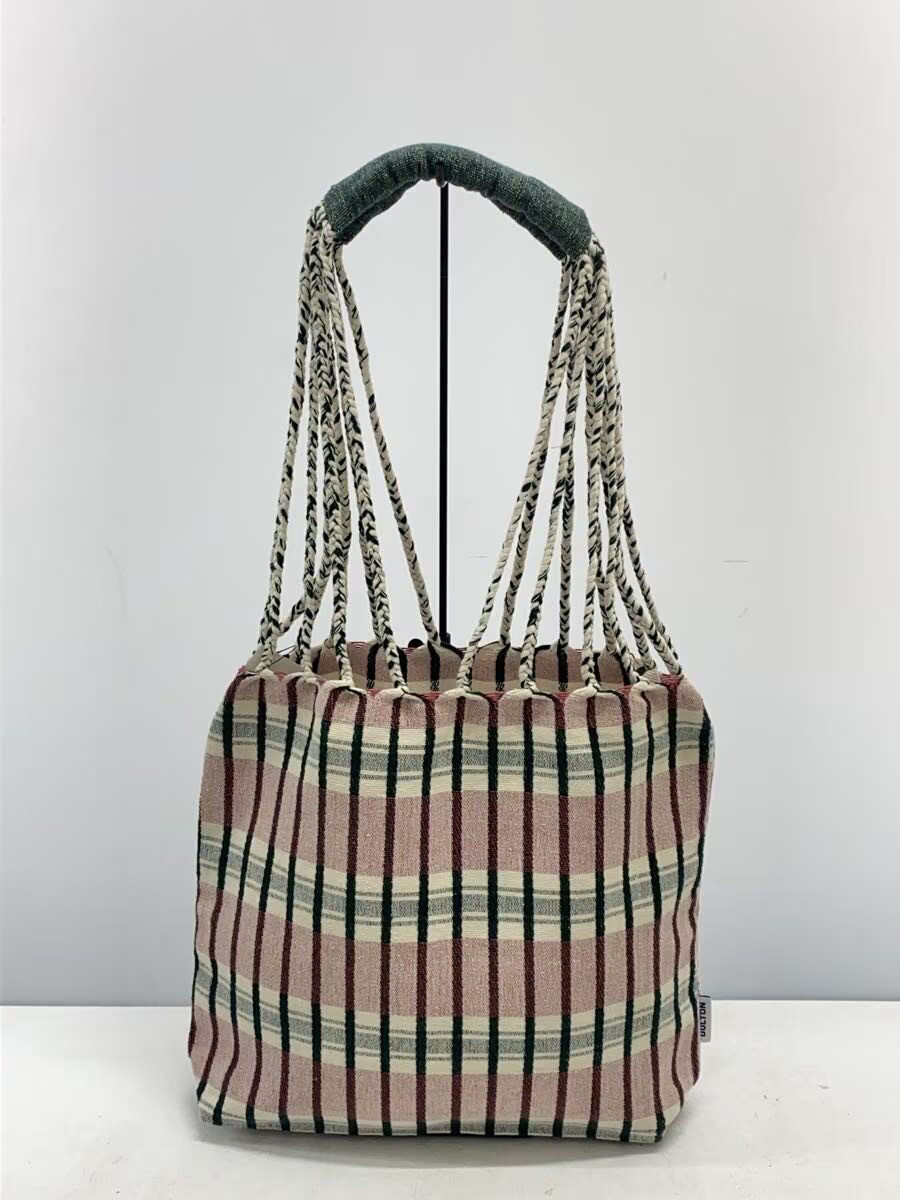 Dulton Tote Bag Multicolor Allover Pattern K6H03 - image 1