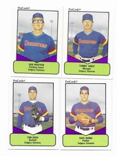 4 - 1990 PROCARDS  CALGARY CANNONS BASEBALL CARDS