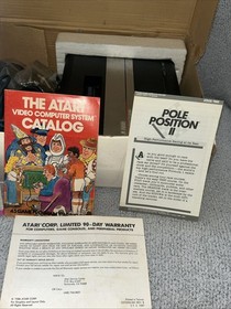 Atari 7800 Video Game complete with (Game, manual, controllers and inserts).