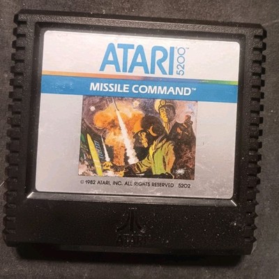 Atari Missile Command 5200 Cartridge Untested 