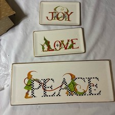 MacKenzie-Childs Patience Brewster Joy Love P...