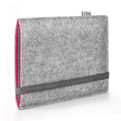 Tasche FINN - Onyx Boox Poke5 - hellgrau/pink