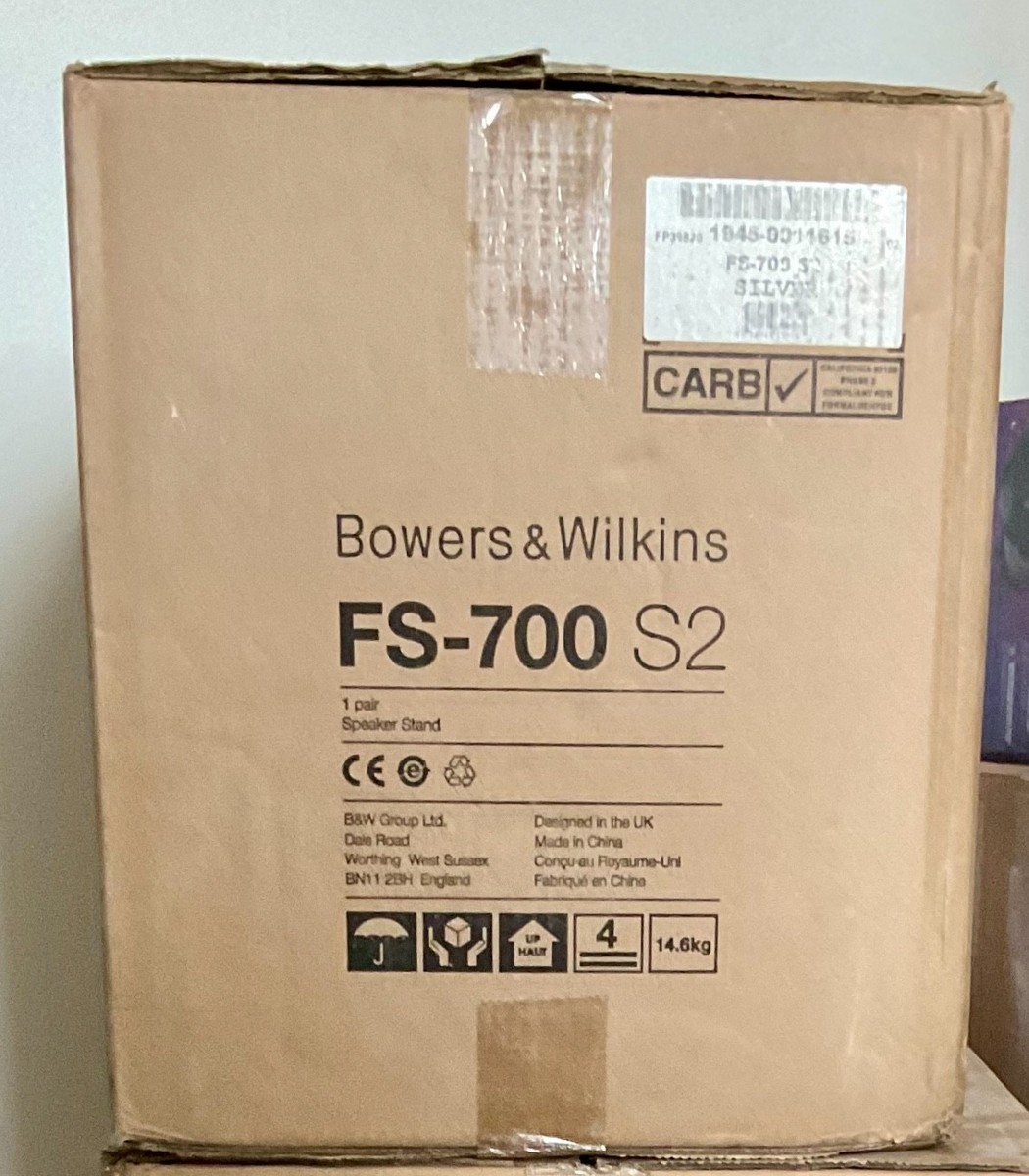 Bowers and Wilkins FS 700 S2 Stands- Silver | eBay