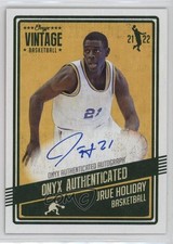 2021-22 Onyx Vintage Auto Jrue Holiday #VAJH Auto 1pe9