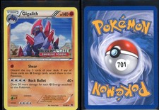 Gigalith 53/98 Holo Stamped Rare Emerging Powers Pokemon NM