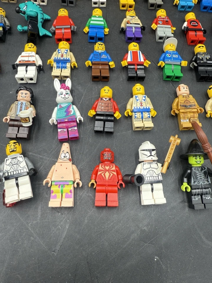 Lego Minifigure Lot Of 67 Simpsons SpongeBob Wicked Witch + Many More - Image 4 of 4