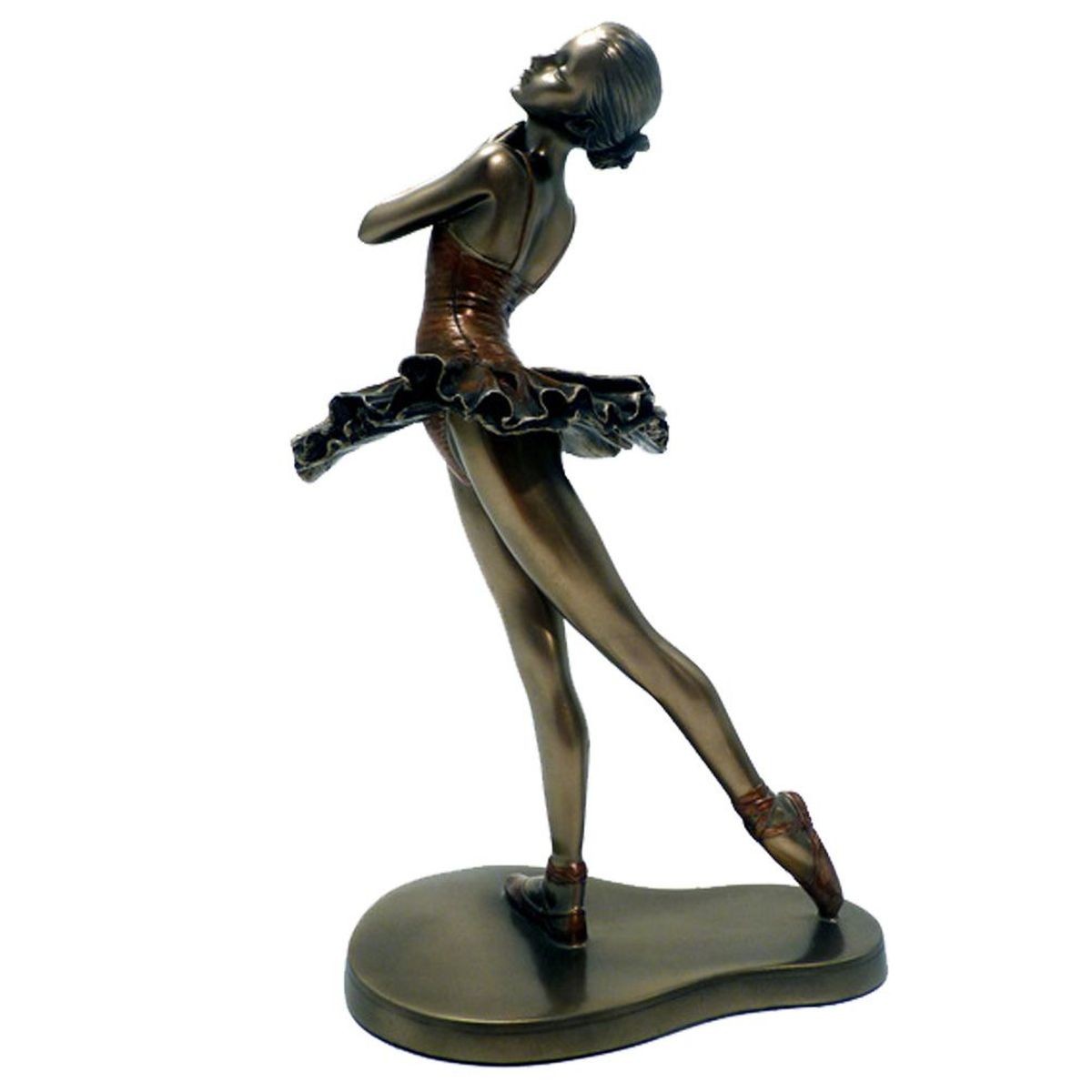Statuette danseuse en résine bronze pour sublimer votre buffet de salon