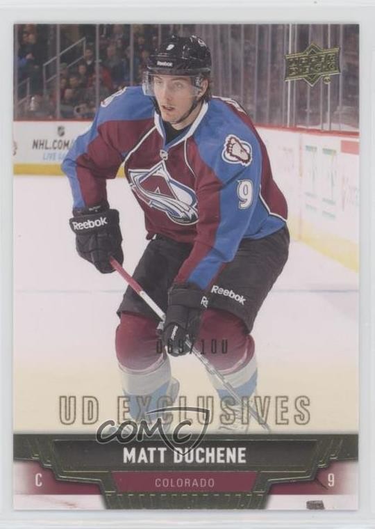 2013-14 Upper Deck UD Exclusives 69/100 Matt Duchene #147 i9y