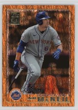 2021 Topps Archives 2001 Topps Orange Hot Foil /15 Jeff McNeil #210 0u8i